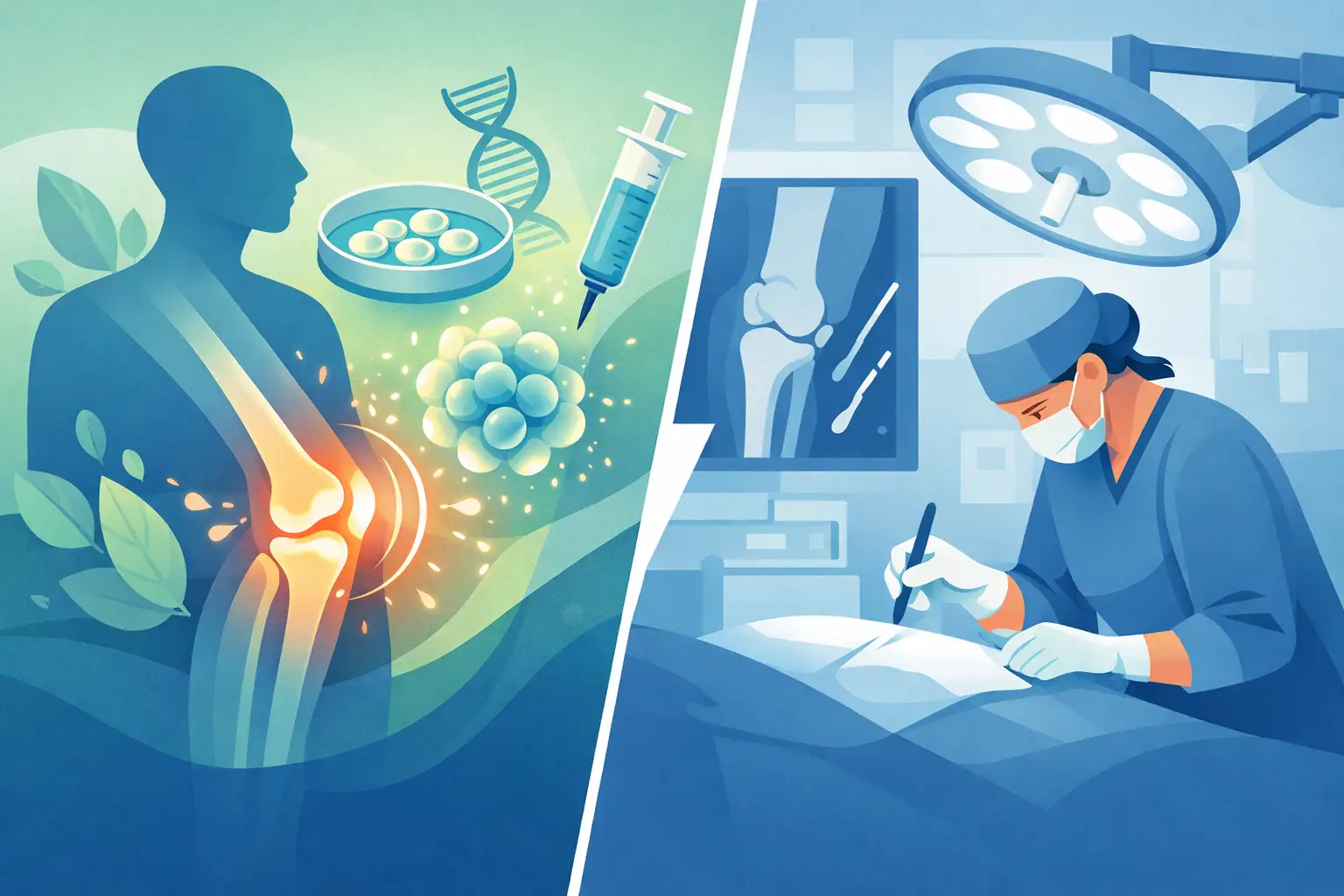 Regenerative Medicine vs Surgery: Which Fits?